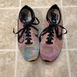 Nike Multicolor Knit Sneakers with Black Accents